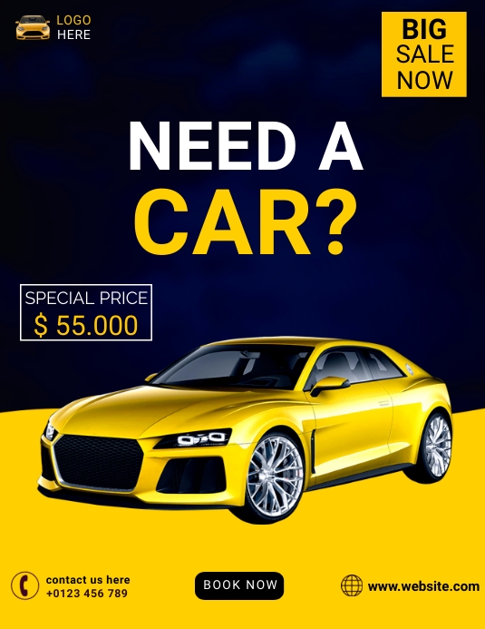 CAR SELL TEMPLATE PosterMyWall