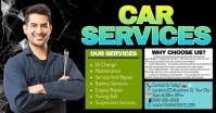 Car Services Flyer Facebook Event Cover template