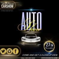 CAR SHOW AD TEMPLATE Message Instagram