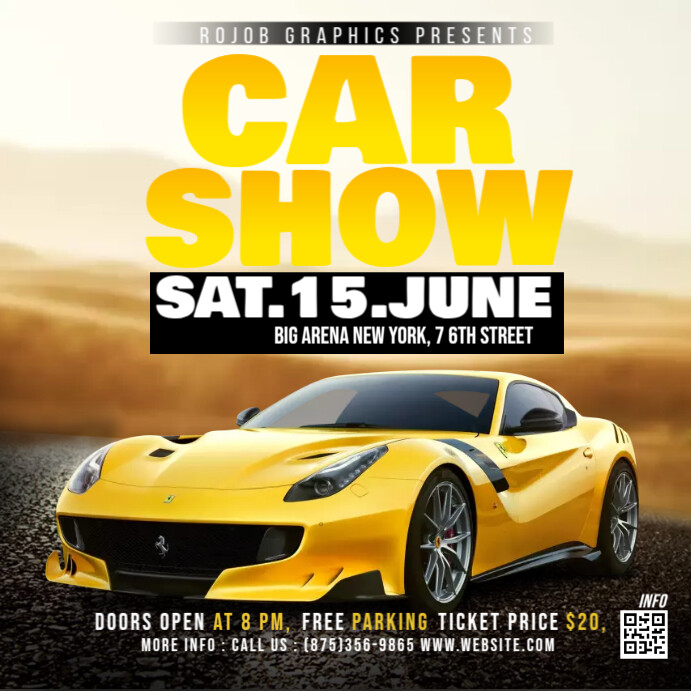Copy of Car Show Ads | PosterMyWall