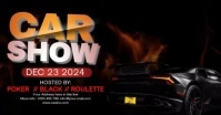 Car Show Banner delt Facebook-billede template