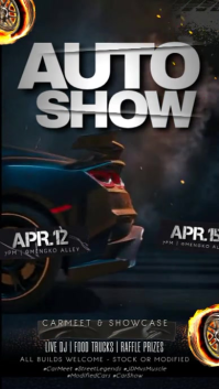 Car Show Best Deals История на Instagram template