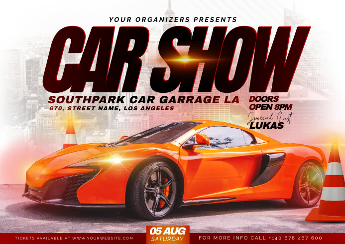 Car Show Template PosterMyWall