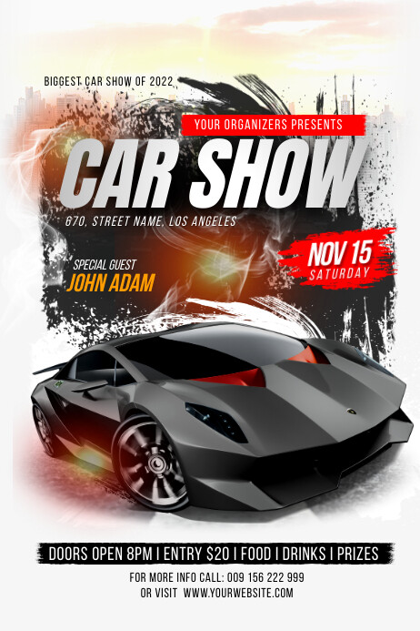 car show Template | PosterMyWall