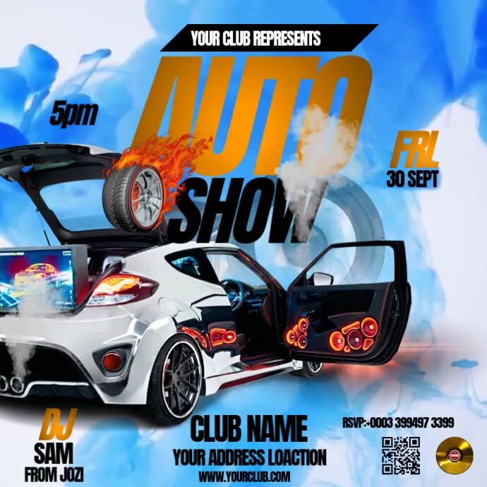 Car Show Template | PosterMyWall