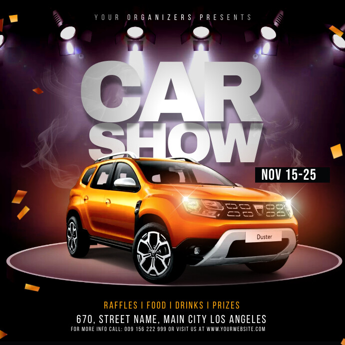 car show Template | PosterMyWall