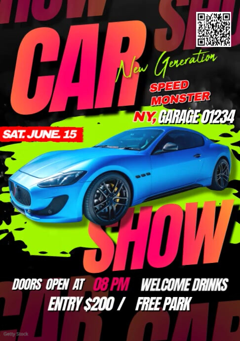 Car Show Template | PosterMyWall