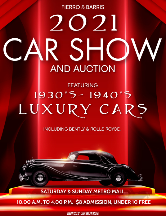 CAR SHOW Template | PosterMyWall