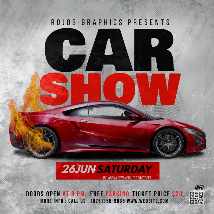 Car Show Event Template | PosterMyWall