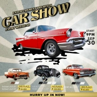 Car Show Every Weekend Message Instagram template