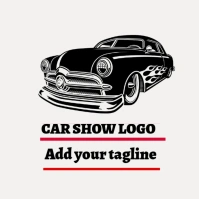 CAR SHOW LOGO template