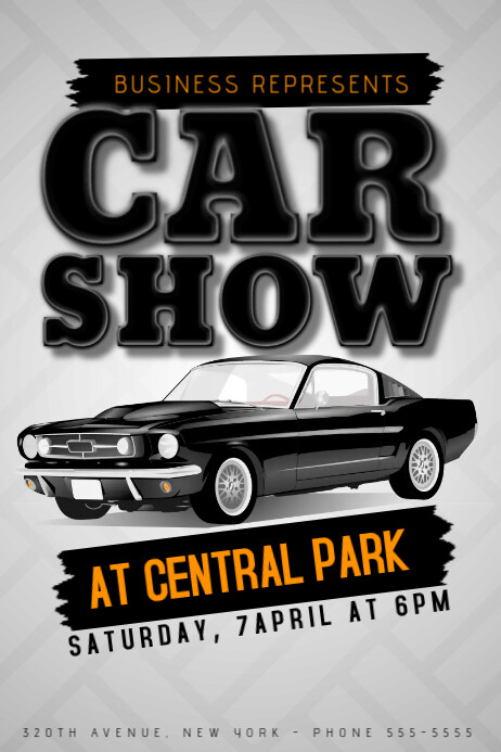 car show flyer template | PosterMyWall