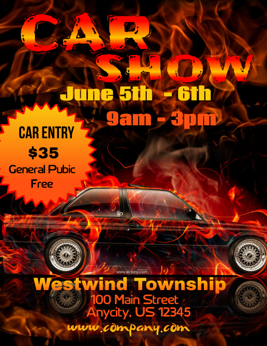Car Show Template | PosterMyWall