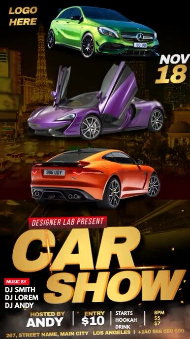 car show template | PosterMyWall