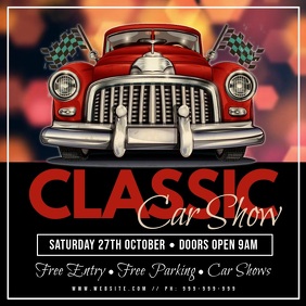 280 Car Show Customizable Design Templates Postermywall