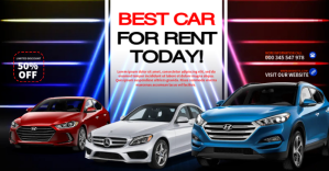 Car Special Offer ภาพที่แชร์บน Facebook template