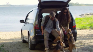 Car Trip on beach YouTube-miniature template
