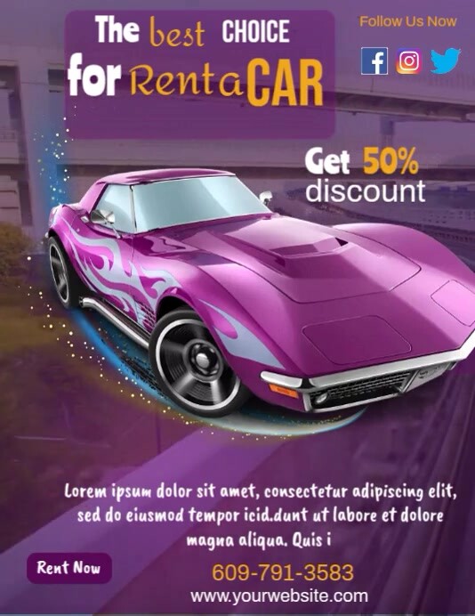 Car Video Ads Template PosterMyWall