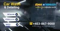 car wash and detailing auf Facebook geteiltes Bild template