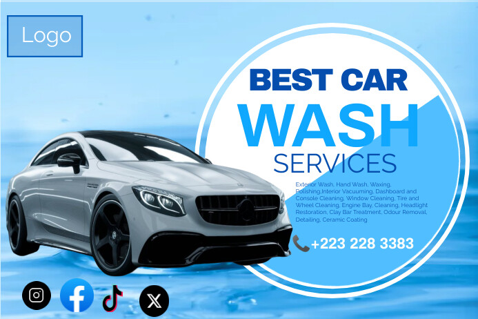 Captivating Car Wash Banner Design Background in HD Captivating Car Wash Banner Design Background in HD
