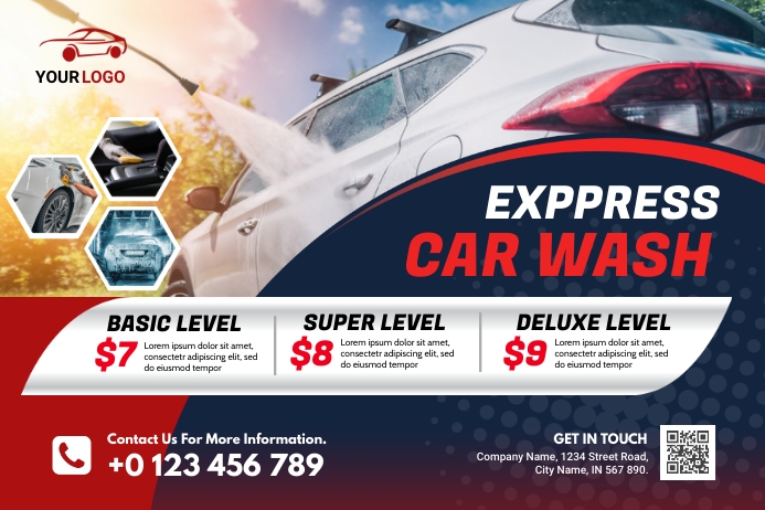 Car Wash Banner Template | PosterMyWall
