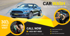 car wash Изображение, которым поделились на Facebook template