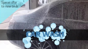 Brown Car Wash Promotion Digitalt display Template