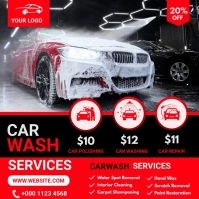 Car Wash Instagram-opslag template