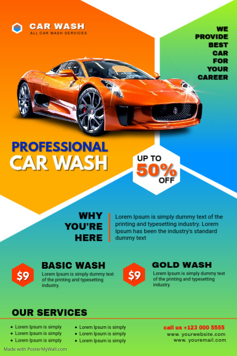 Vibrant Car Wash Pre Sale Tickets Template Artwork Nature Vibrant Car Wash Pre Sale Tickets Template Artwork Nature