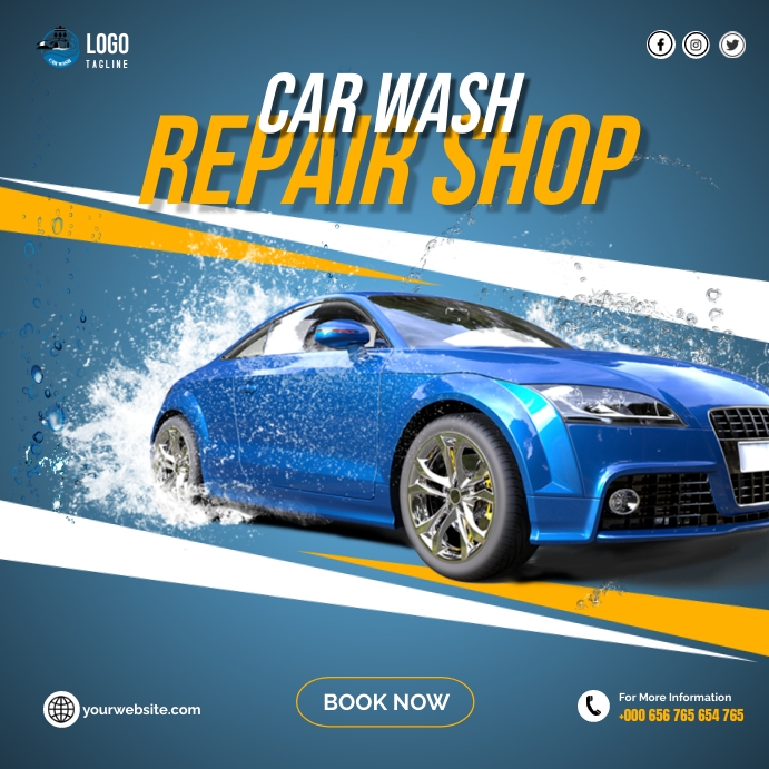 Vibrant Car Wash Template Abstract in HD Vibrant Car Wash Template Abstract in HD