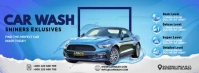 Car Wash Facebook Cover template