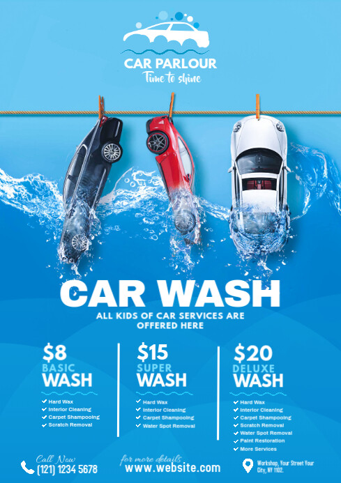 Detailed Car Wash Flyer Design Ideas Design Nature Detailed Car Wash Flyer Design Ideas Design Nature