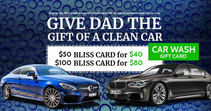 Spectacular Car Wash Gift Card Abstract Illustration Spectacular Car Wash Gift Card Abstract Illustration