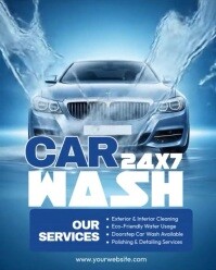 Car Wash Instagram Reel template