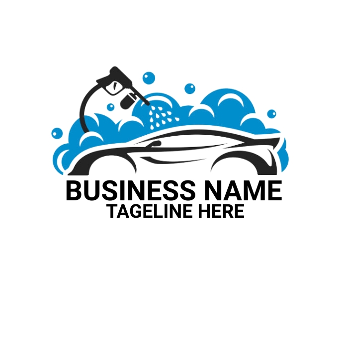 car wash logo,automotive logo ,auto detailing Logotyp template