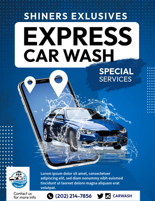 Lush Car Wash Posters Moment Illustration Lush Car Wash Posters Moment Illustration