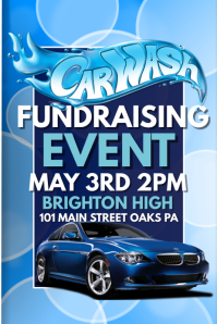 car wash fundraiser template