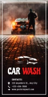 Car Wash Printable Banner template