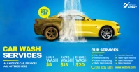 Car Wash Service Ad Image partagée Facebook template