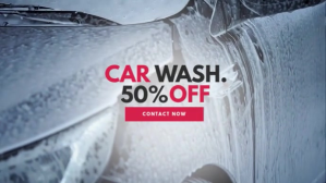 Grey Car Wash Promotion Digitalt display Template