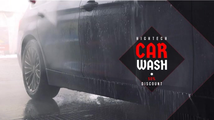 Vivid Car Wash Video Ads Scene for Your Screen Vivid Car Wash Video Ads Scene for Your Screen