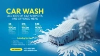 Car Wash Service Video Template Twitter Post