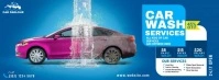 Car Wash Services Portada de Facebook template