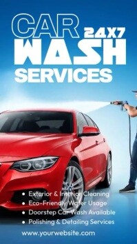 Car Wash Services Instagram Reel Instagram-Reel template
