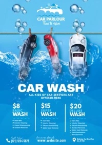 Car Wash Services Video Template A4