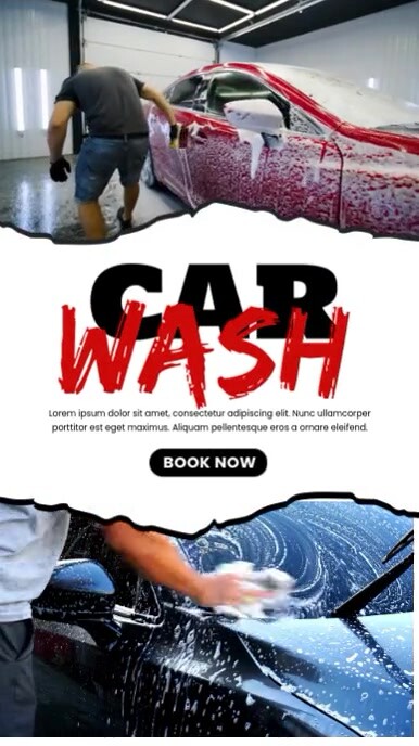 Stunning Car Wash Video Ads Capture in 4K Stunning Car Wash Video Ads Capture in 4K