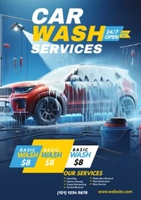 Car Wash Video Template A4