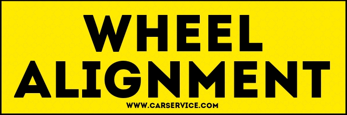 Car Wheel Alignment Sign Template | PosterMyWall