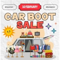 Carboot Sale Instagram Post template