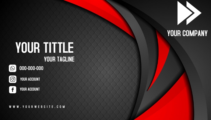 Card Design for businness, company, identity template
